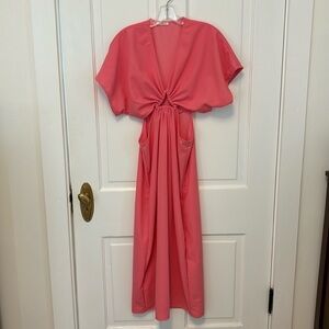 Sunday Up pink midi dress M